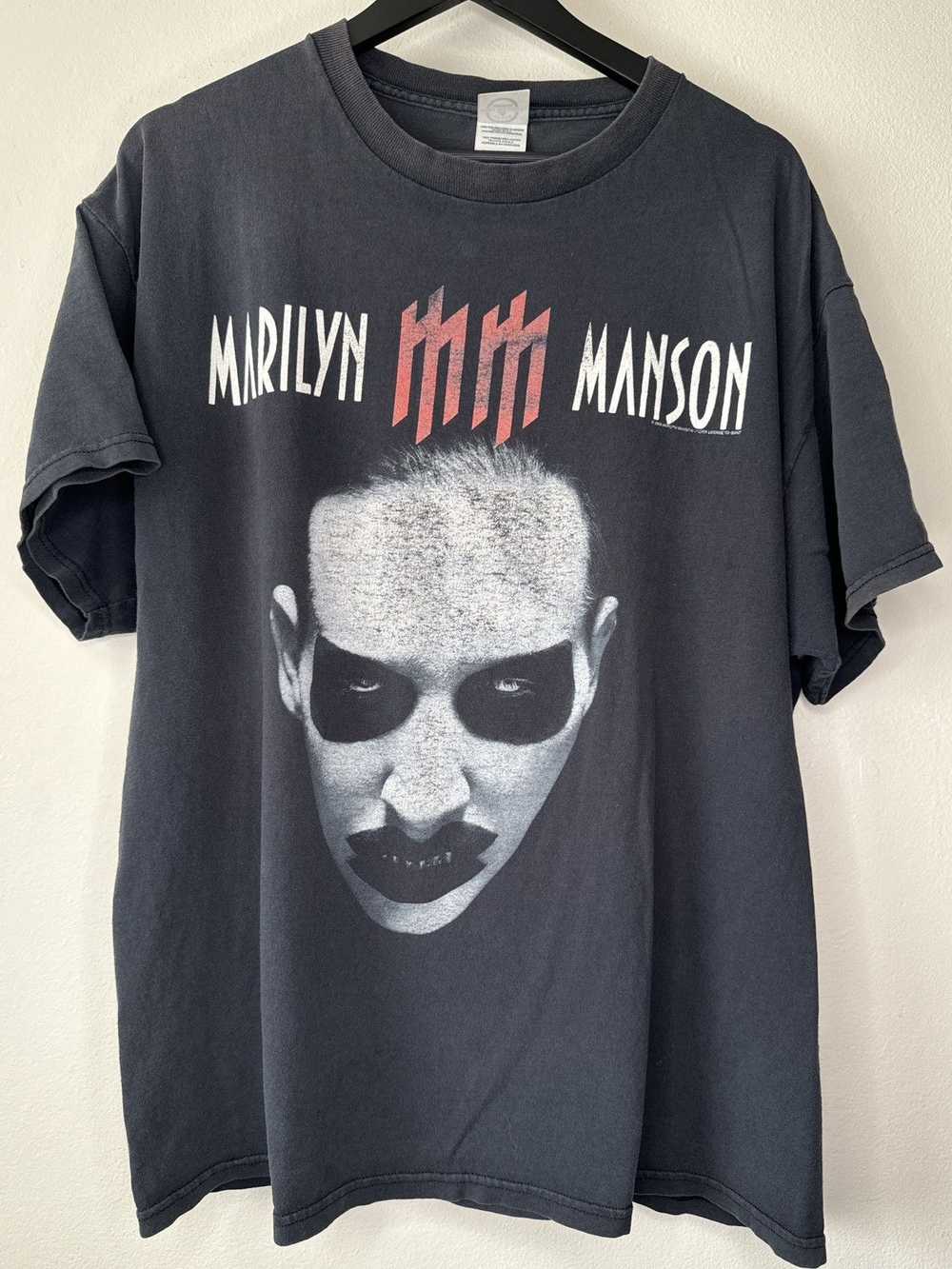 Band Tees × Marilyn Manson × Vintage Vintage 2003… - image 1