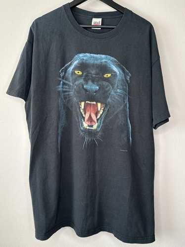 Vintage Vintage 90s Black Panther Big Cat Human-I-