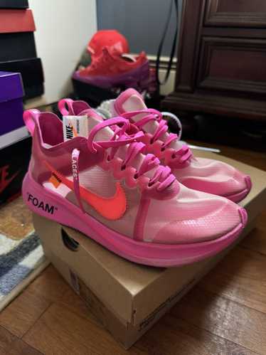 Nike × Off-White Nike Zoom Fly off white pink