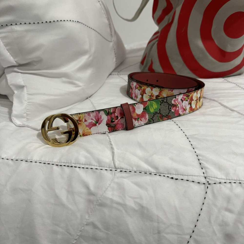 Gucci Gucci Flower Belt - image 1