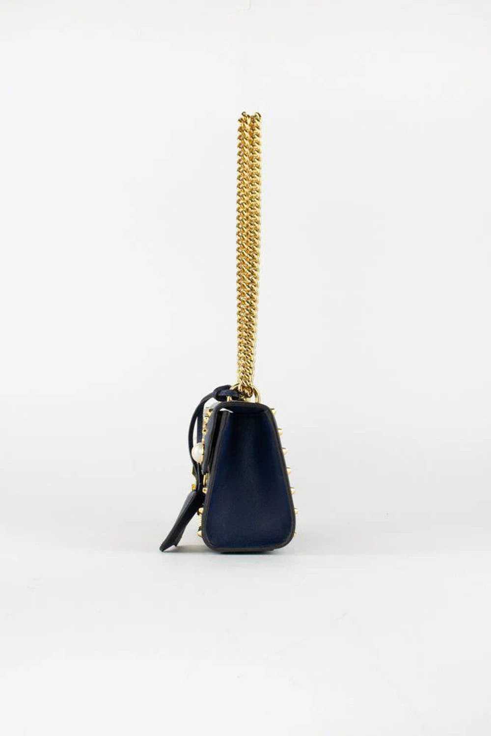 Gucci Gucci Pearl Studded Padlock Bag - image 3