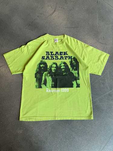 Vintage Black Sabbath Reunion Tour Tee Green