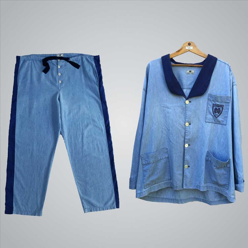 Dries Van Noten DVN 90's blue pyjama set - image 1