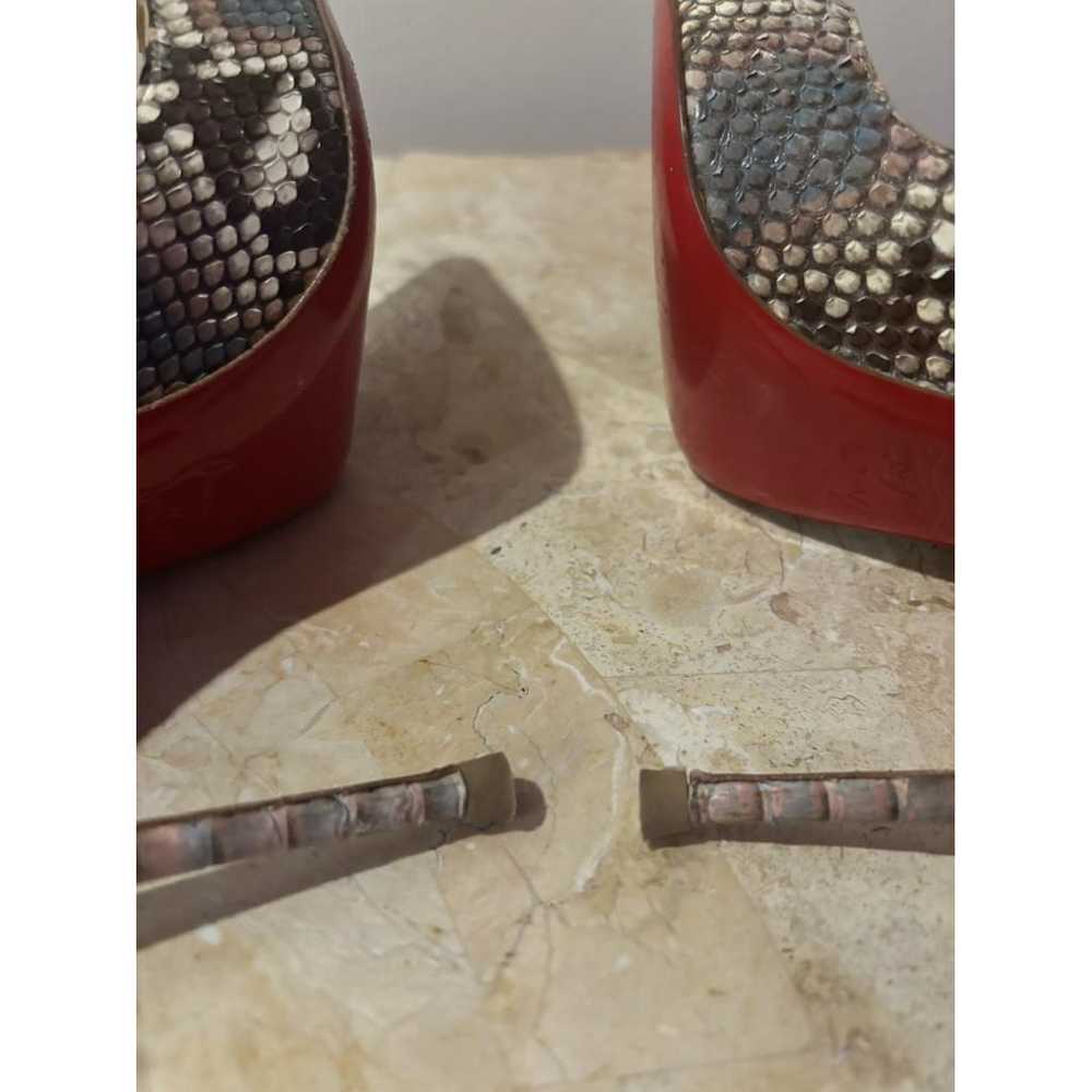 Christian Louboutin So Kate leather heels - image 6