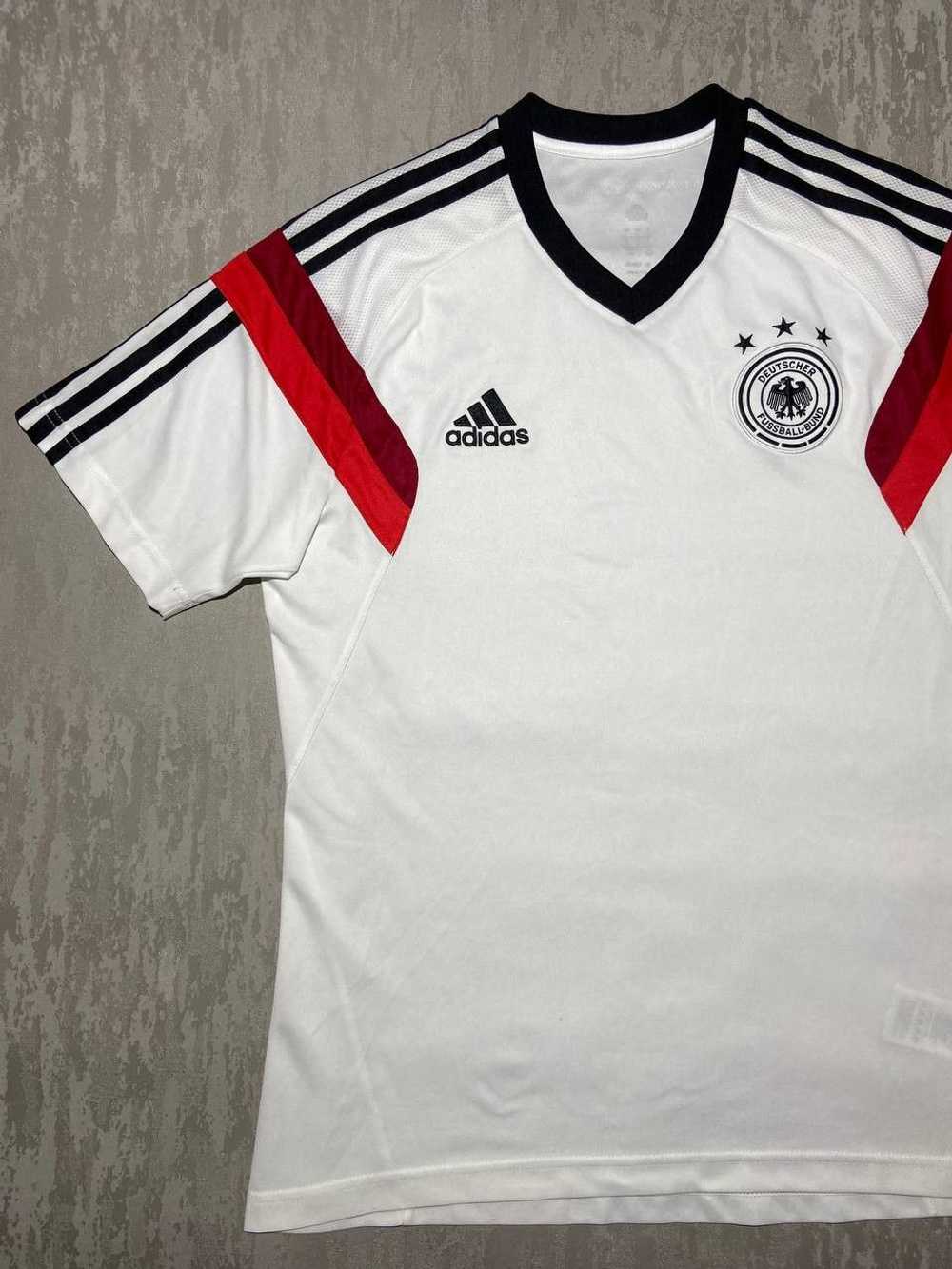 Adidas × Soccer Jersey × Vintage Adidas Germany N… - image 2