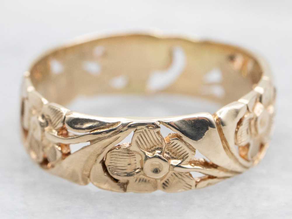 Floral Openwork Band - image 1