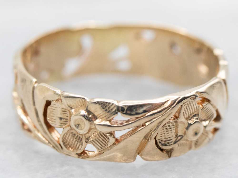 Floral Openwork Band - image 2