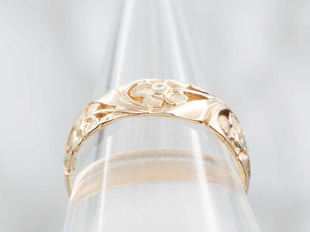 Floral Openwork Band - image 3