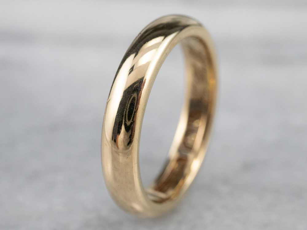 Antique 18K Yellow Gold Band - image 1