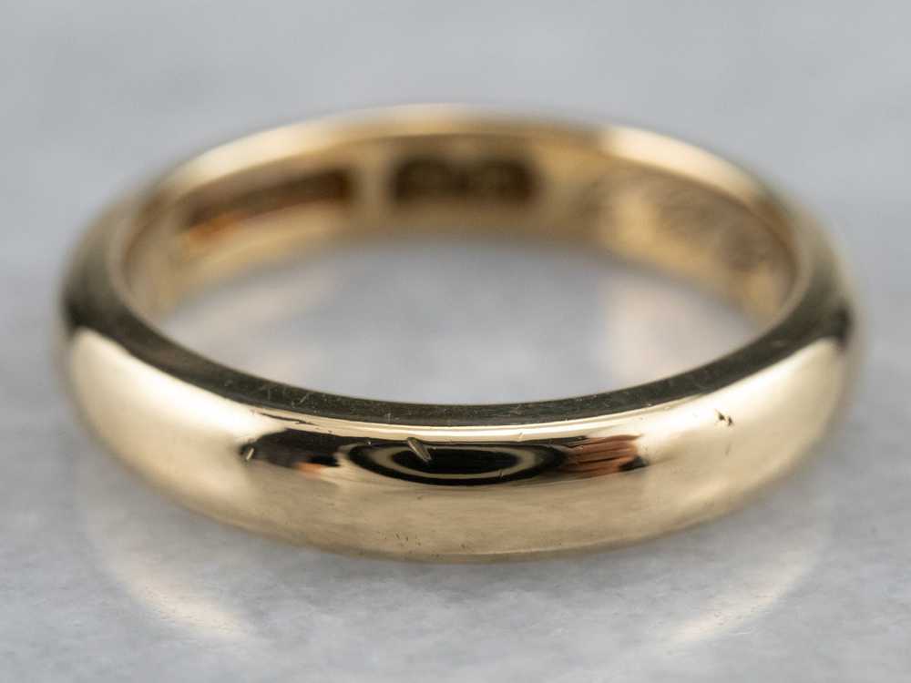 Antique 18K Yellow Gold Band - image 2