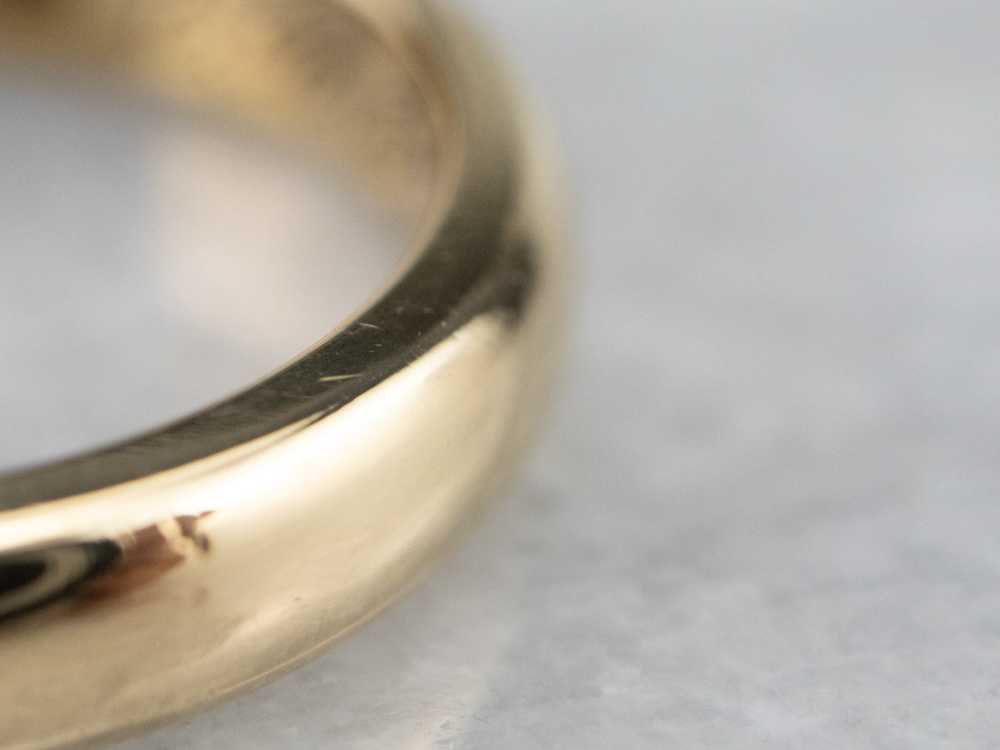 Antique 18K Yellow Gold Band - image 4