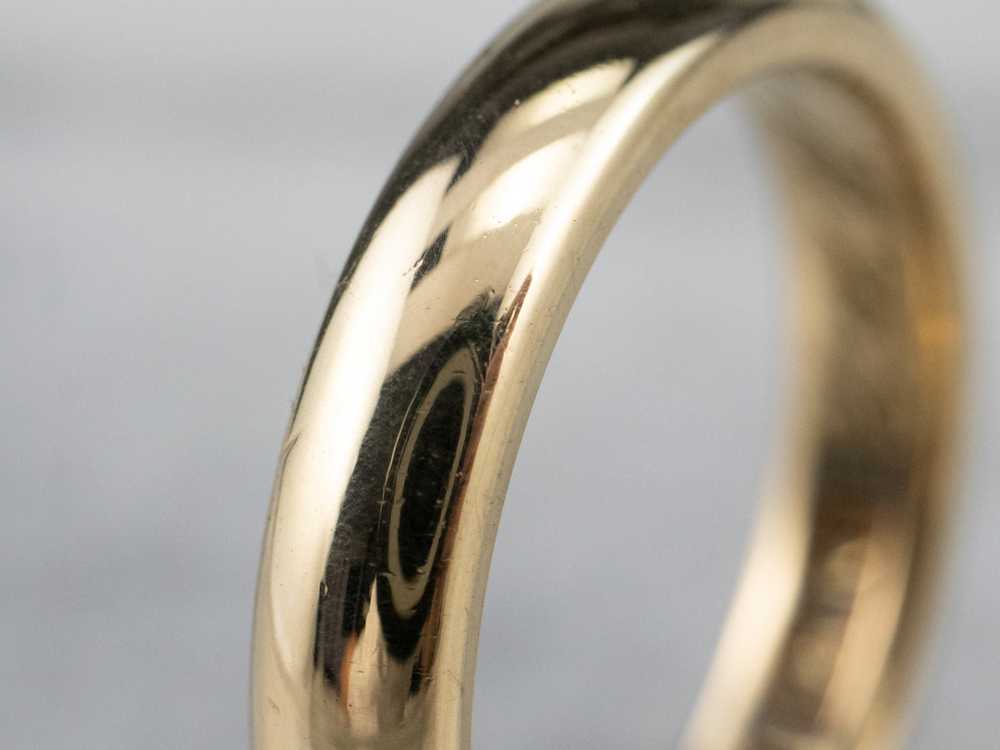 Antique 18K Yellow Gold Band - image 5