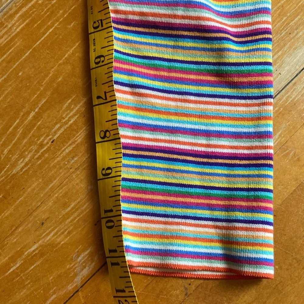 Ralph Lauren Silk Blend Multicolor Boat Neck 3/4 … - image 2