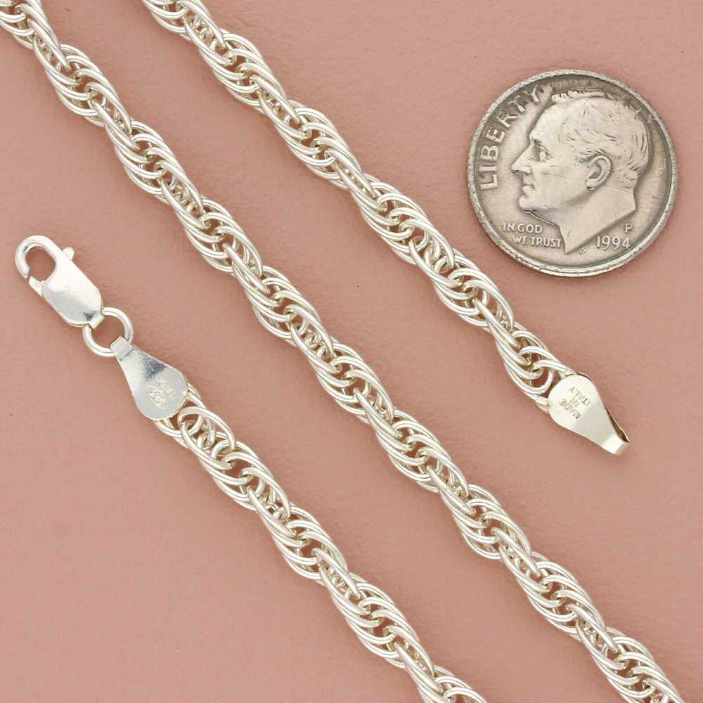 Sterling Silver sterling silver 4mm prince of wal… - image 2