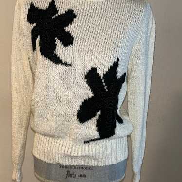 Vintage Joyce acrylic knit sweater