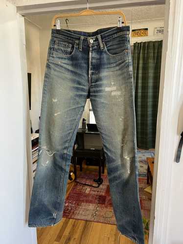 Denime 90s Distressed Denime Orizzonti Selvedge Je