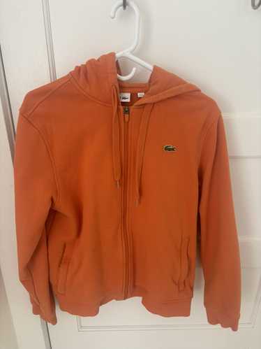 Lacoste Lacoste Orange Zip Hoodie - image 1