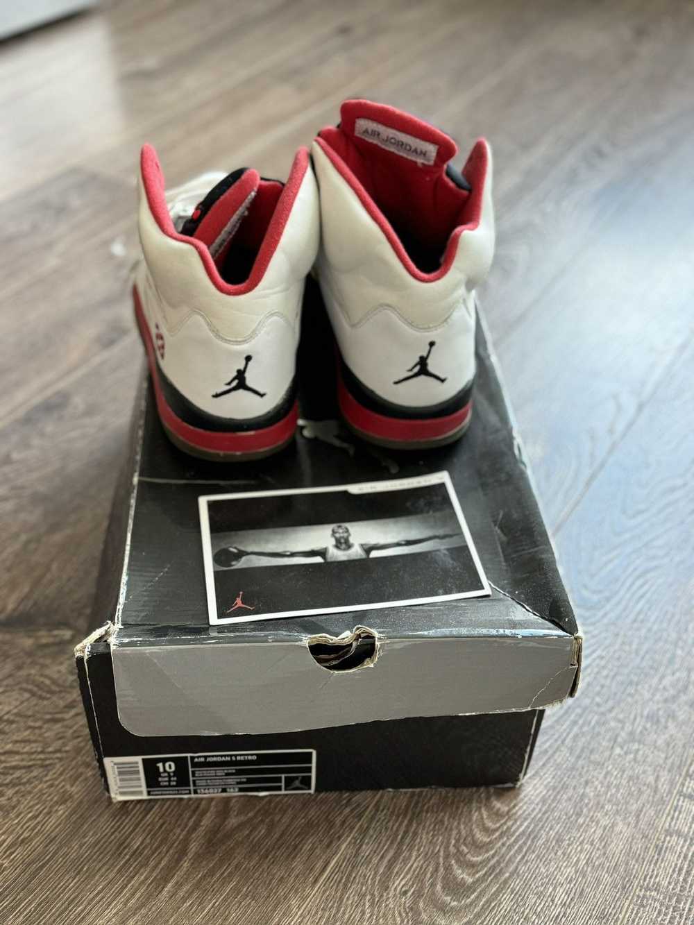 Jordan Brand × Nike Jordan 5 Fire Red - image 3