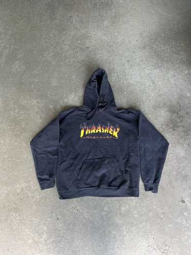 Thrasher × Vintage Thrasher Magazine Flames Graphi