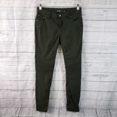 Prana Prana Womens Brenna Moto Pants Sz 4 Green N… - image 1