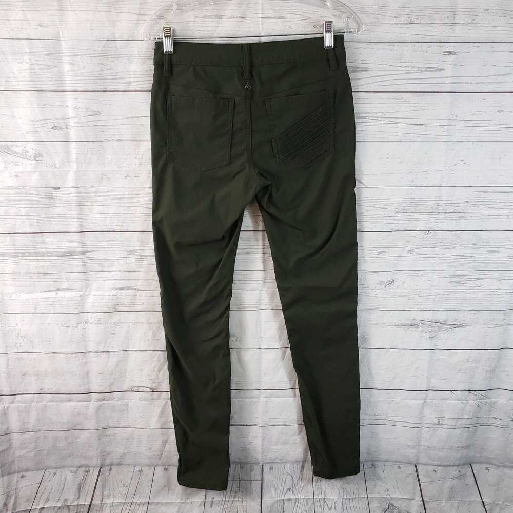 Prana Prana Womens Brenna Moto Pants Sz 4 Green N… - image 3