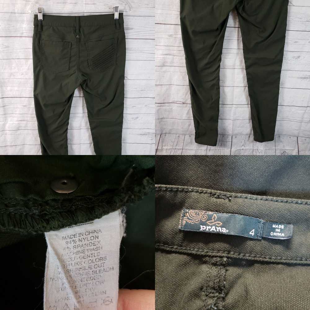 Prana Prana Womens Brenna Moto Pants Sz 4 Green N… - image 4