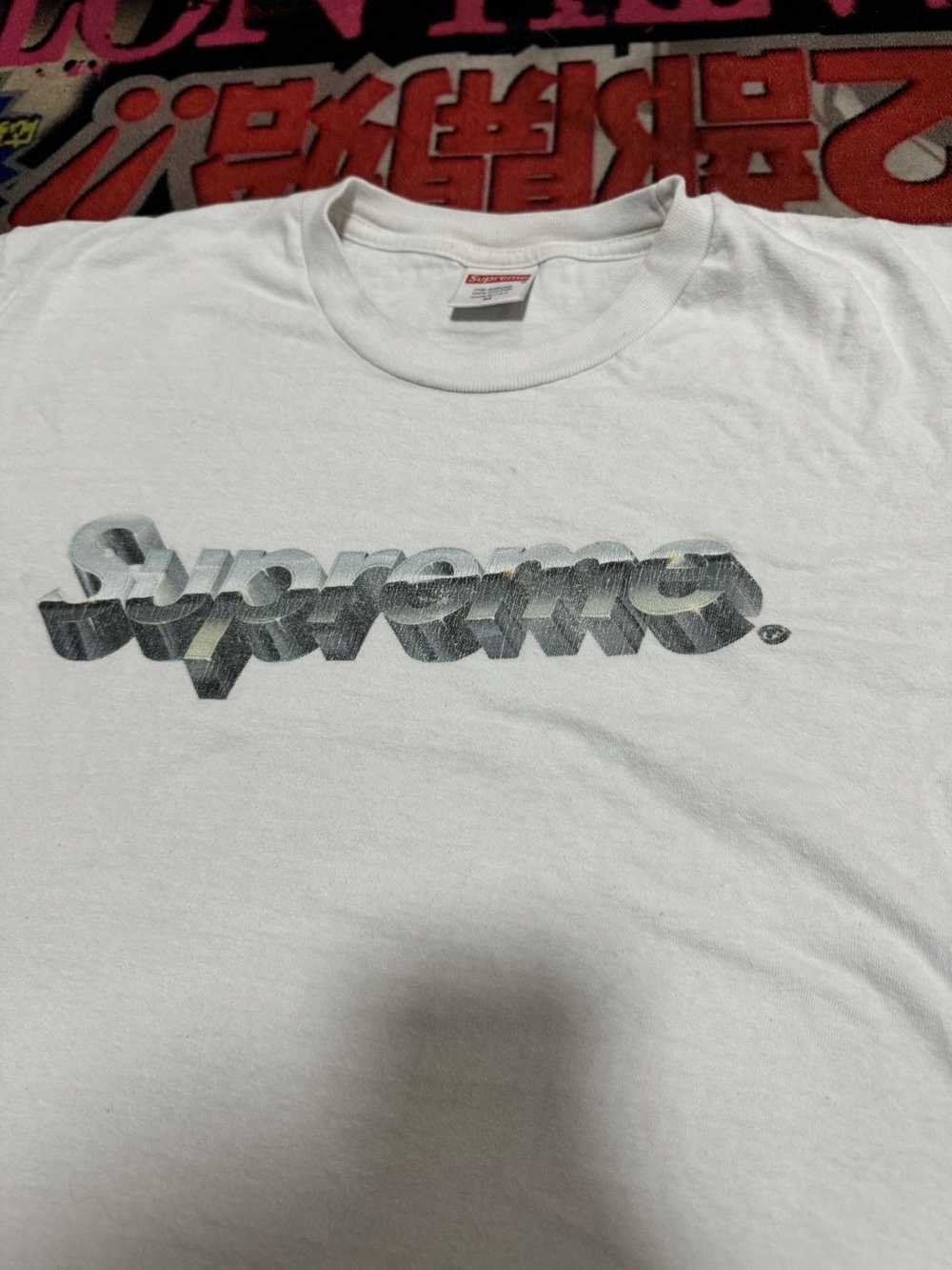 Supreme Supreme Chrome Logo T shirt - image 2