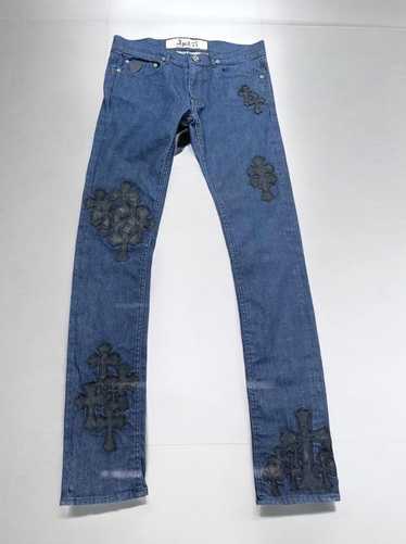 Chrome Hearts Chrome Hearts 1/1 Cross Patch Denim 