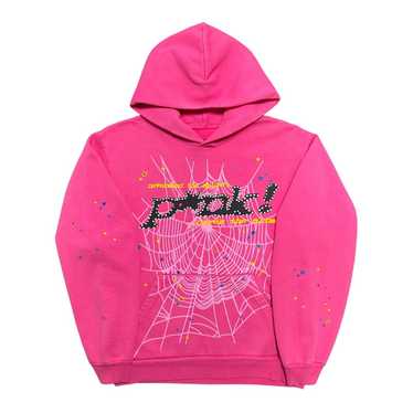 Spider Worldwide P*NK Hooded Sweatshirt Pink - image 1