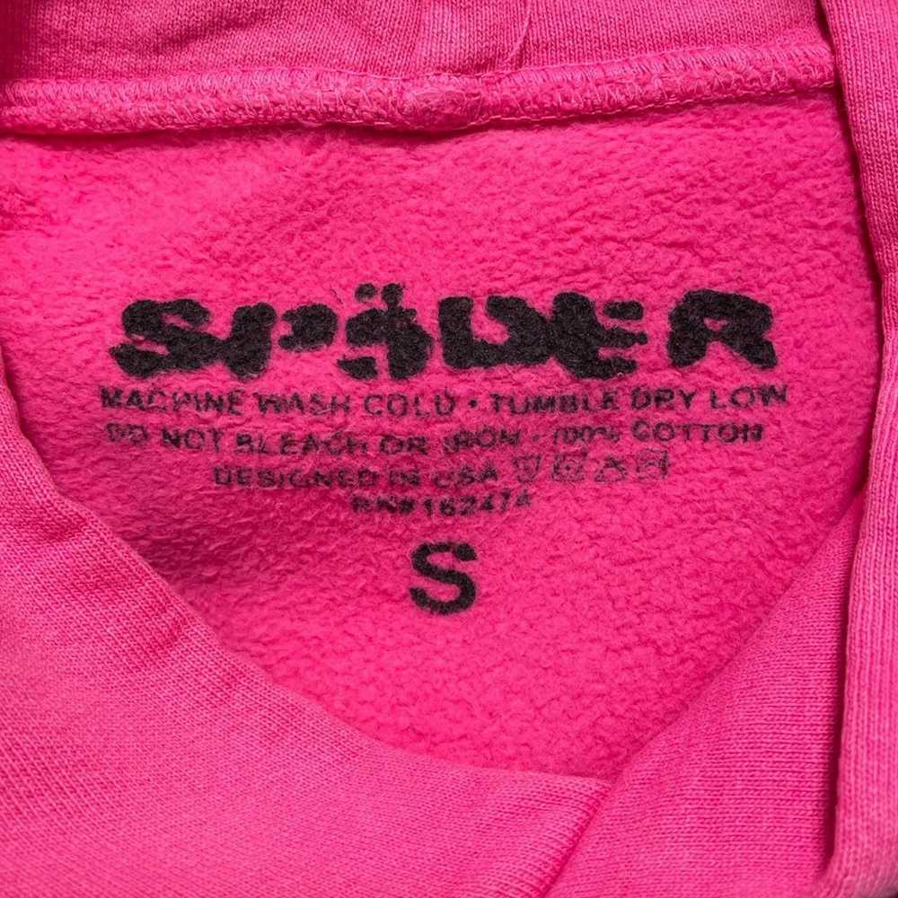 Spider Worldwide P*NK Hooded Sweatshirt Pink - image 4