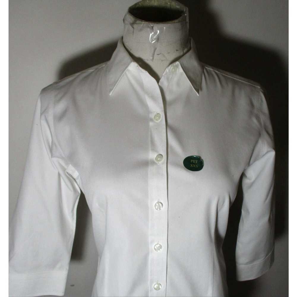 Vintage Women's L.L. BEAN White "Wrinkle Resistan… - image 2