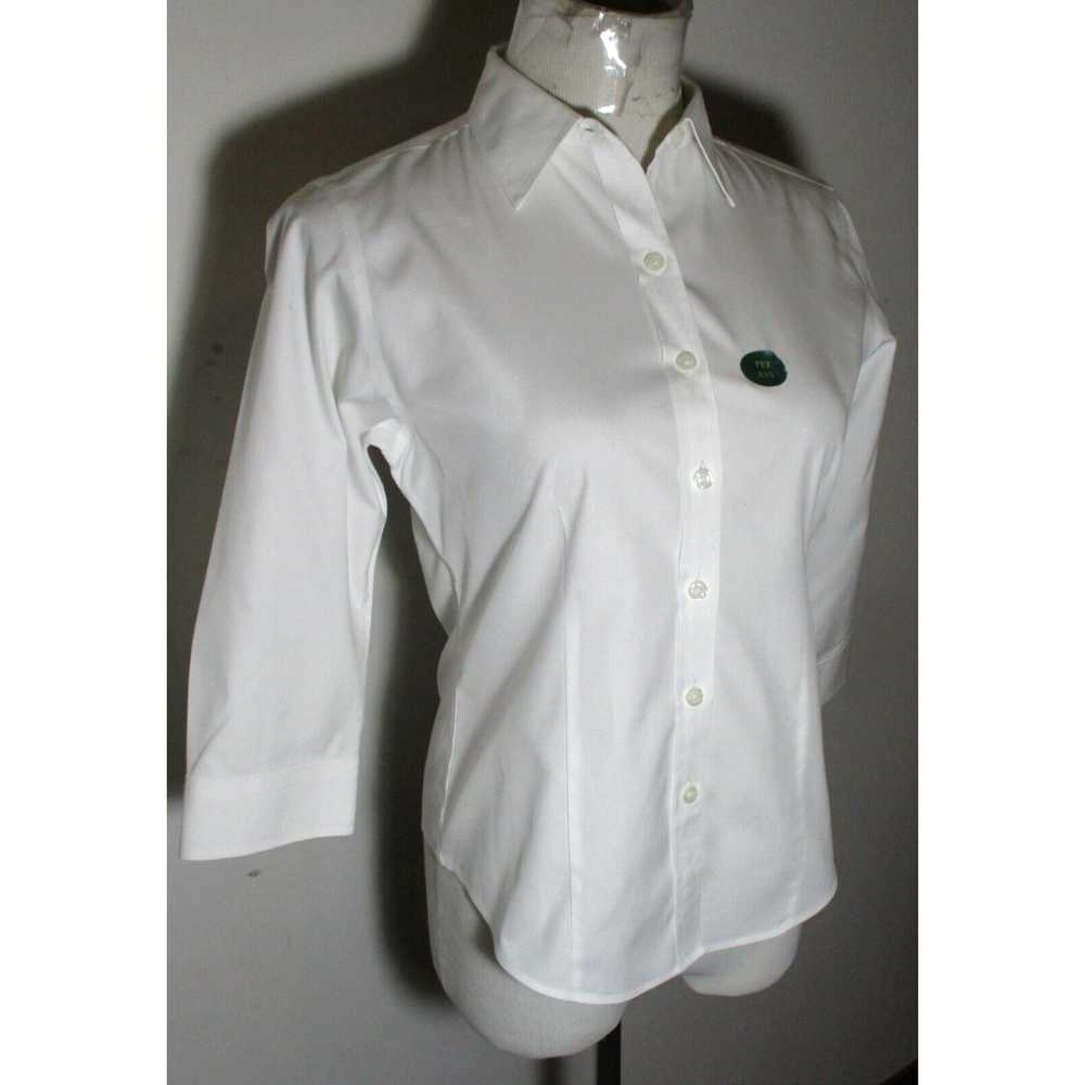 Vintage Women's L.L. BEAN White "Wrinkle Resistan… - image 3