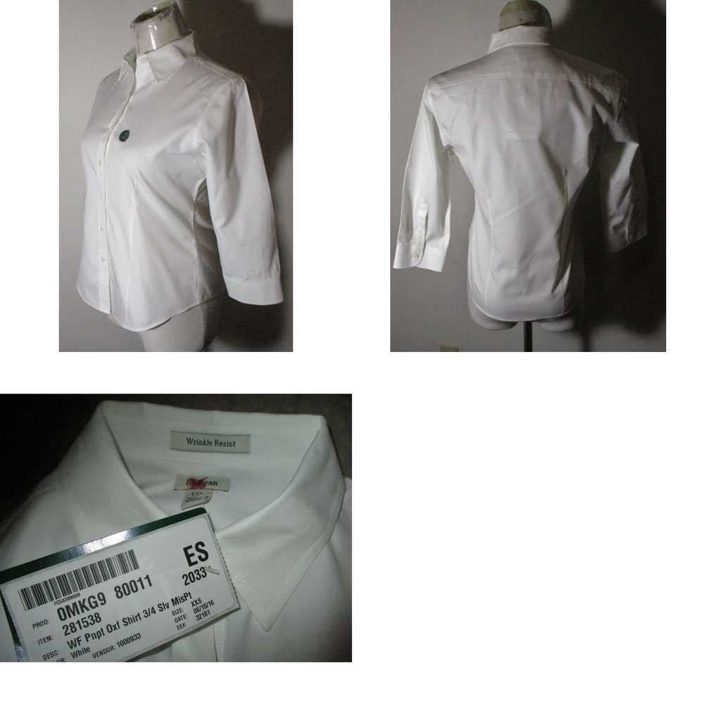 Vintage Women's L.L. BEAN White "Wrinkle Resistan… - image 4