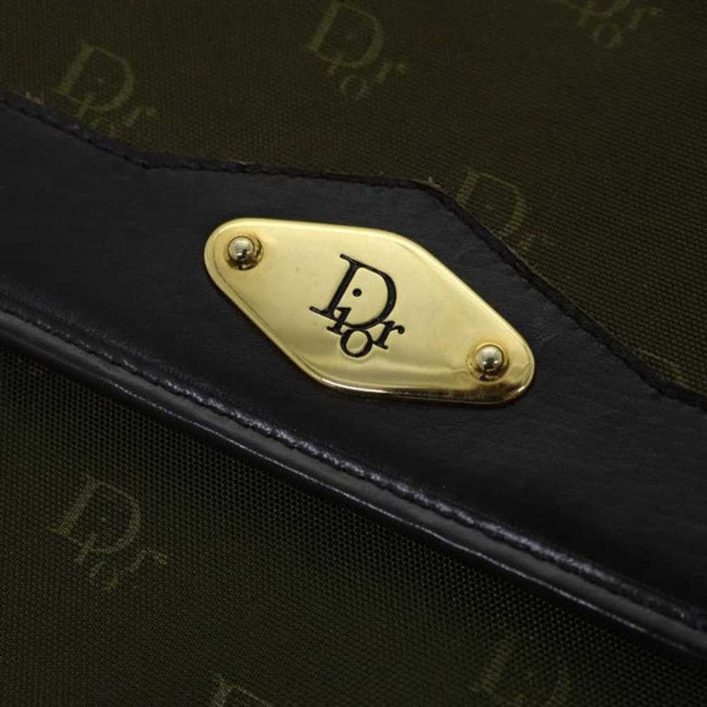 Dior Christian Dior Chain Shoulder Bag Nylon Green - image 10