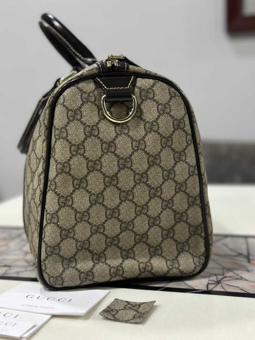 Gucci Authentic Gucci GG Supreme Joy Boston Bag - image 4