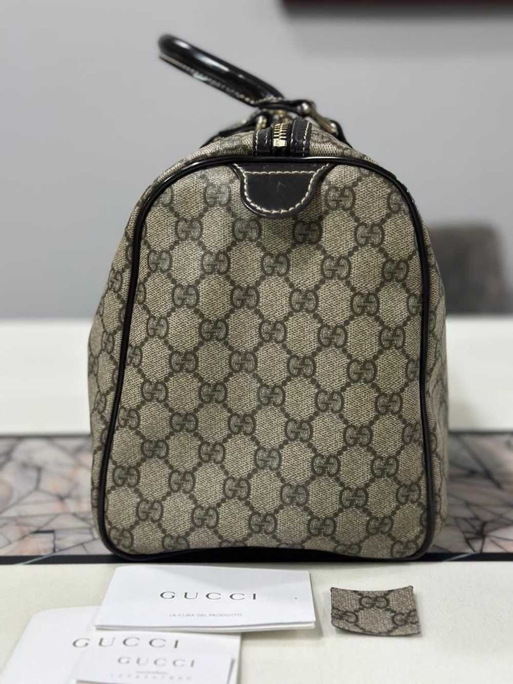 Gucci Authentic Gucci GG Supreme Joy Boston Bag - image 5