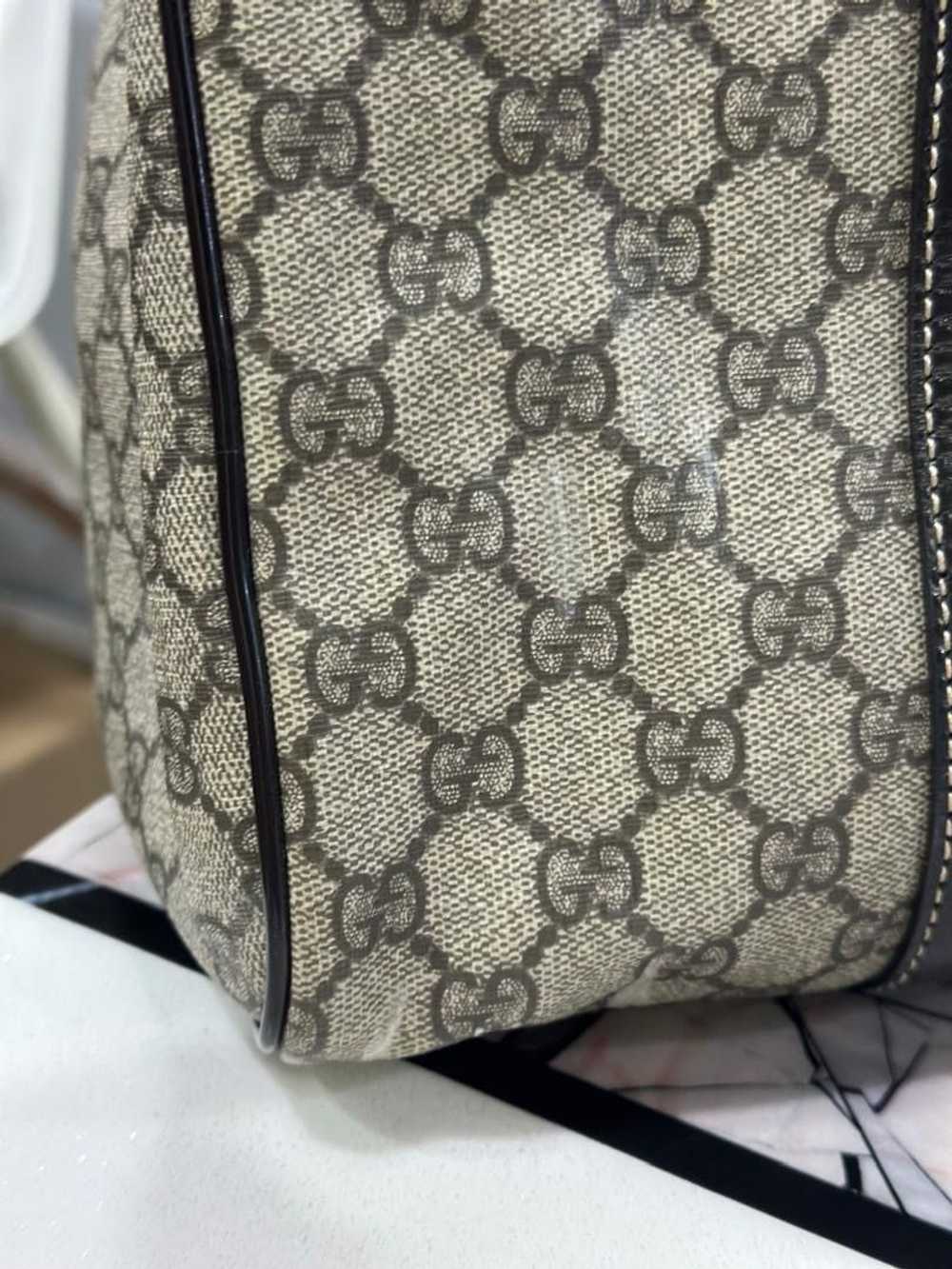 Gucci Authentic Gucci GG Supreme Joy Boston Bag - image 8