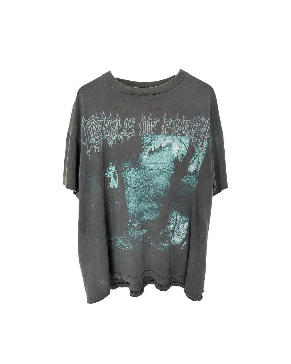 Vintage VINTAGE CRADLE OF FILTH FADED GREY BAND T… - image 1