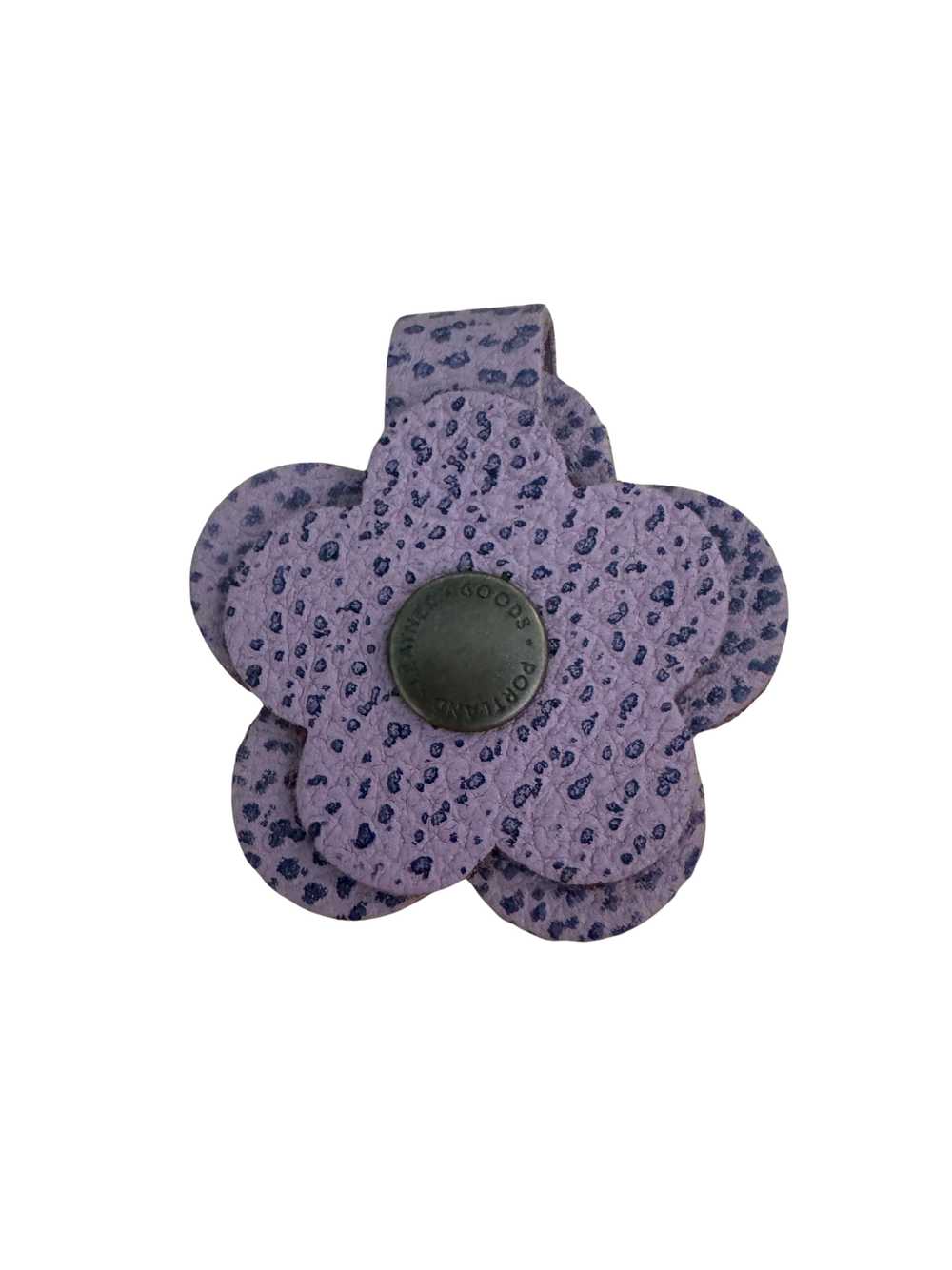 Portland Leather Lilac Snap Flower - image 1