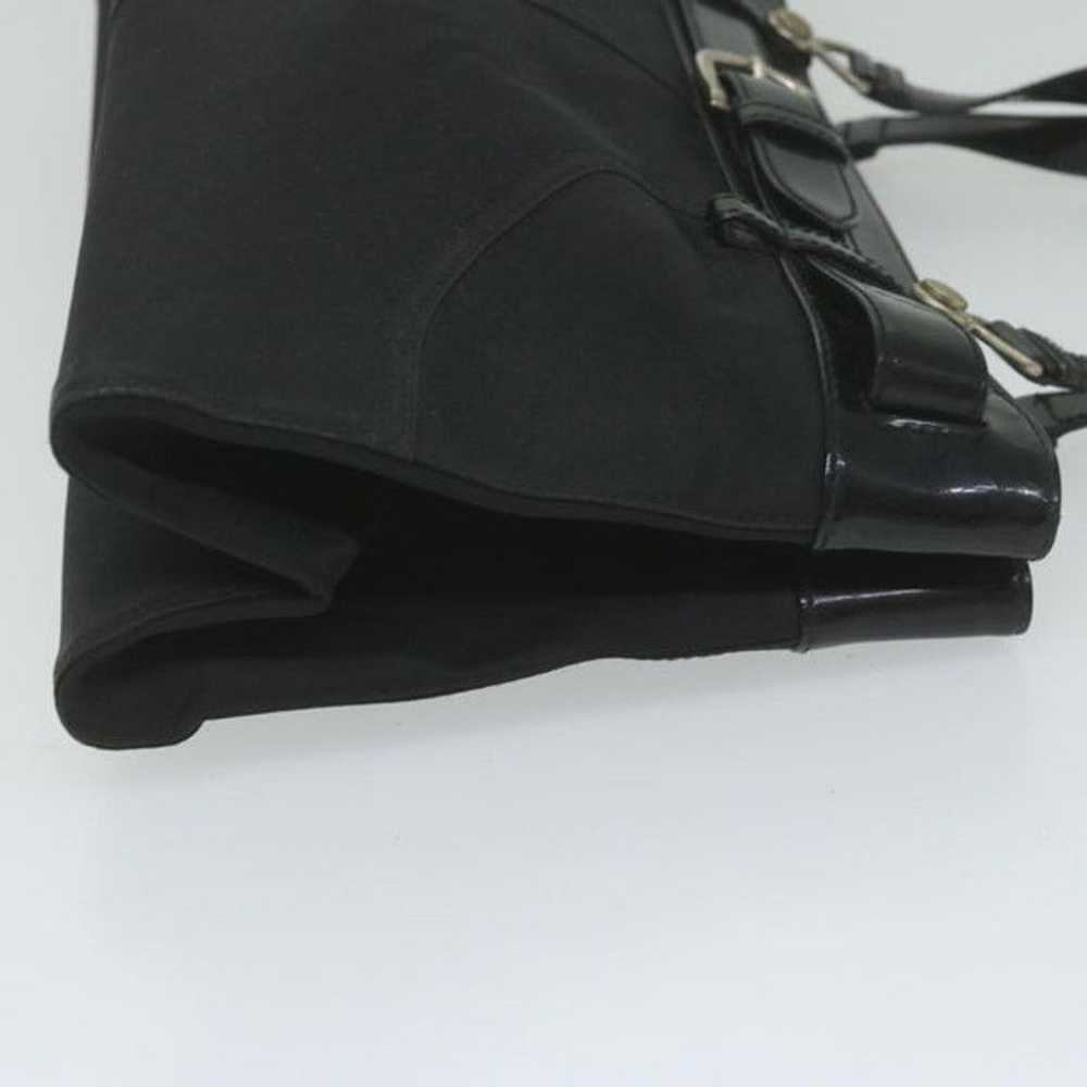 Dior Christian Dior Hand Bag Nylon Black - image 4