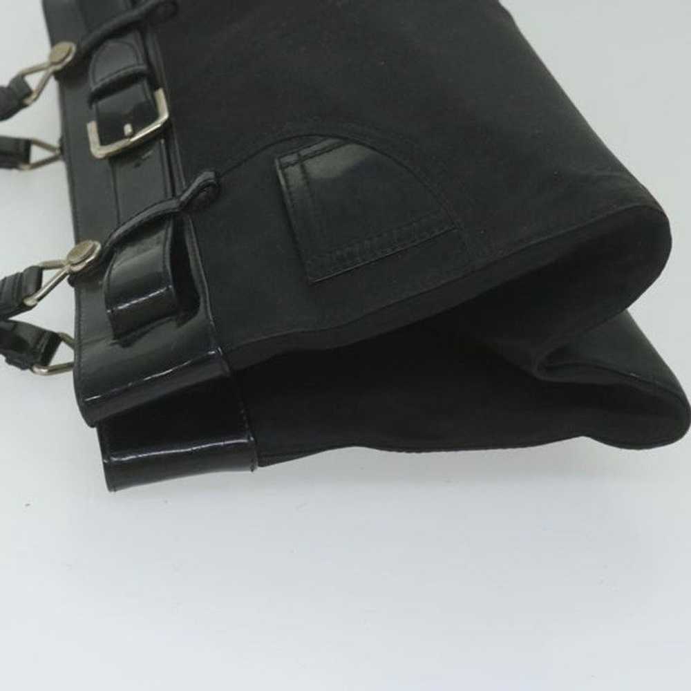 Dior Christian Dior Hand Bag Nylon Black - image 5