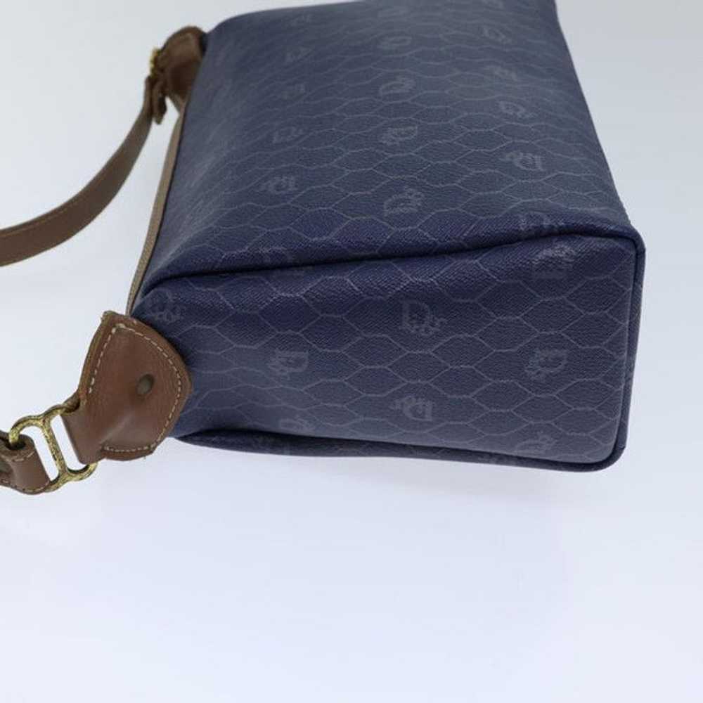 Dior Christian Dior Honeycomb Canvas Shoulder Bag… - image 5