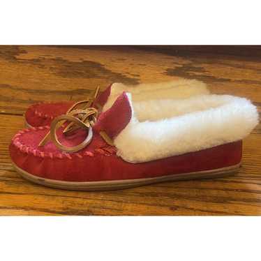 Minnetonka Minnetonka Sherpa Moccasin Slipper Wome