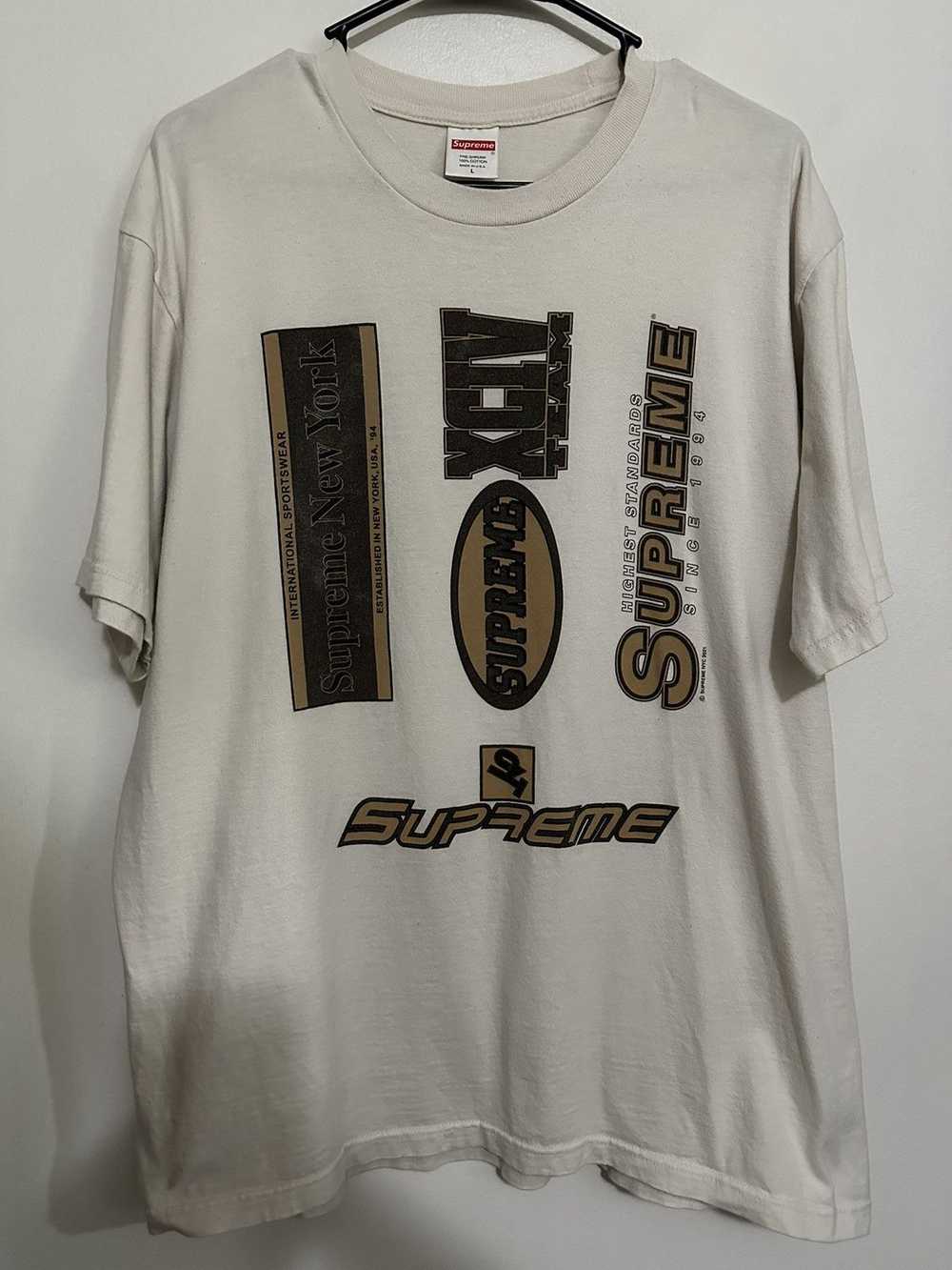 Supreme Supreme Multi Logos Tee - image 1