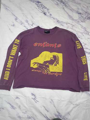 Enfants Riches Deprimes So Low Burgundy Longsleeve