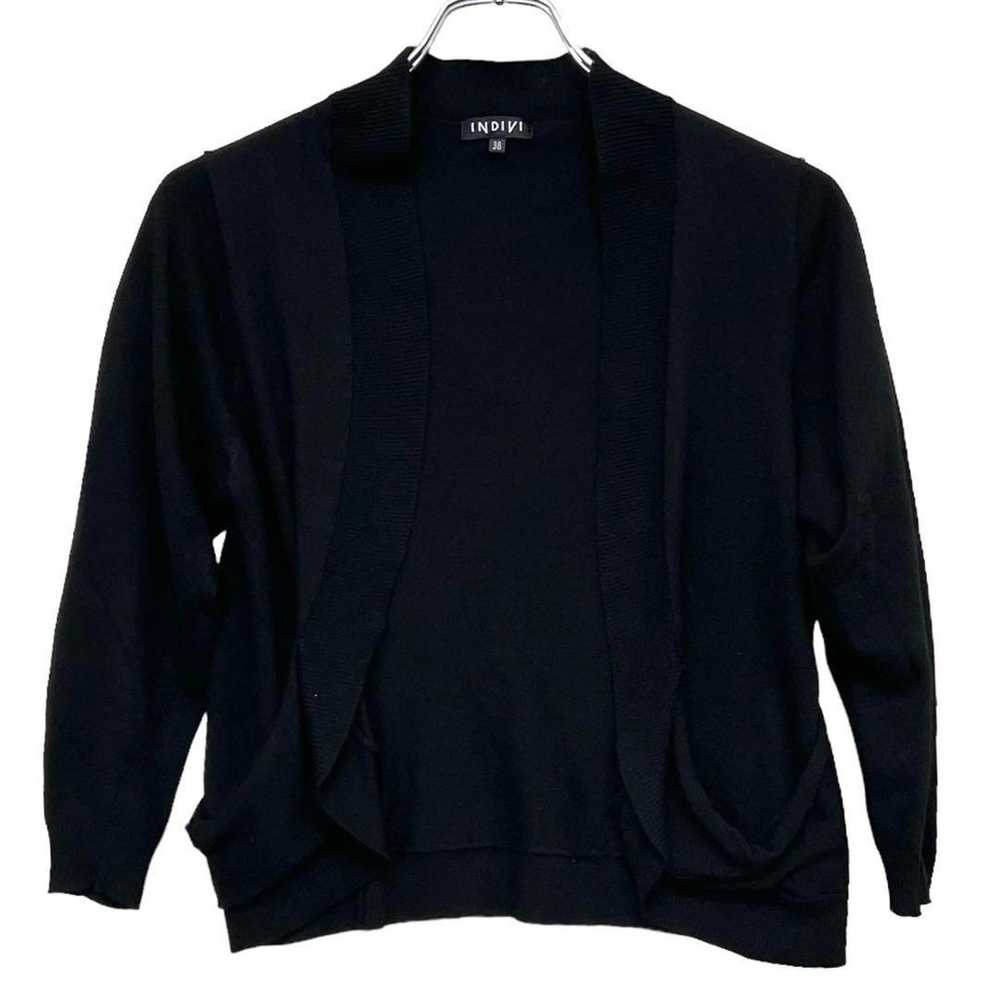 Indivi Ladies Cardigan Dolman Sleeve Everyday Cas… - image 12