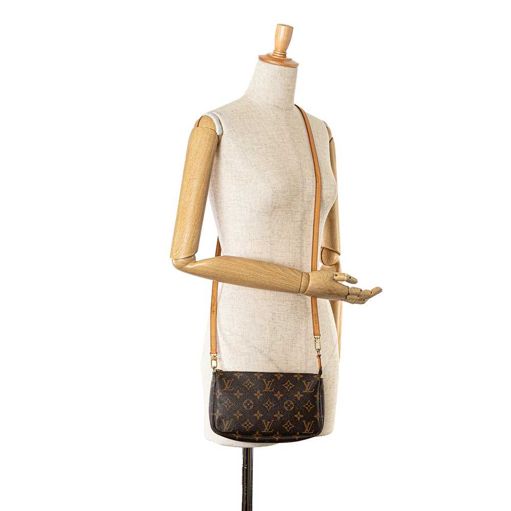 Brown Louis Vuitton Monogram Pochette Accessoires… - image 11