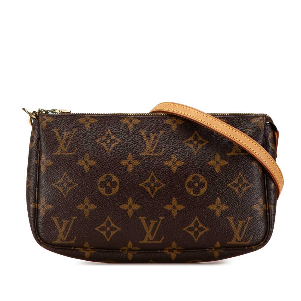 Brown Louis Vuitton Monogram Pochette Accessoires… - image 1