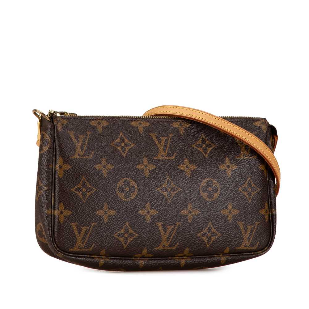 Brown Louis Vuitton Monogram Pochette Accessoires… - image 2