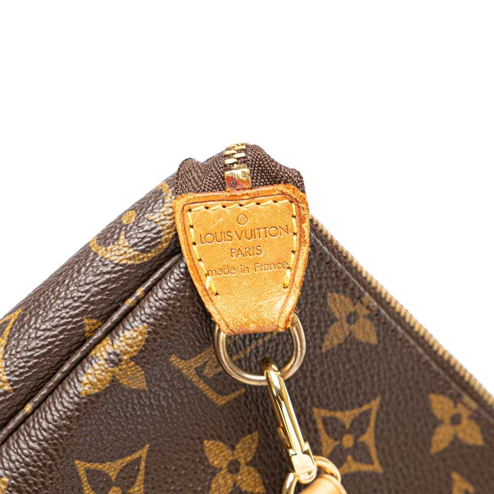 Brown Louis Vuitton Monogram Pochette Accessoires… - image 6